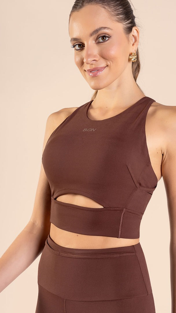 Brown Workout Set