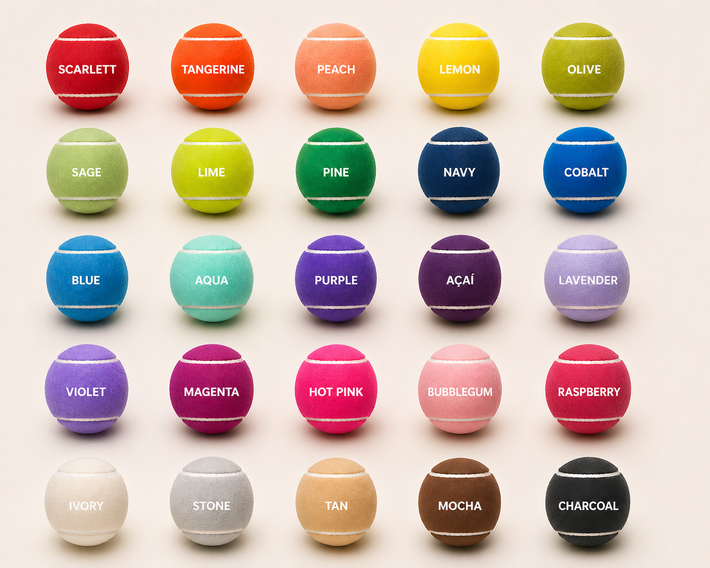 PERSONALIZED TENNIS BALLS