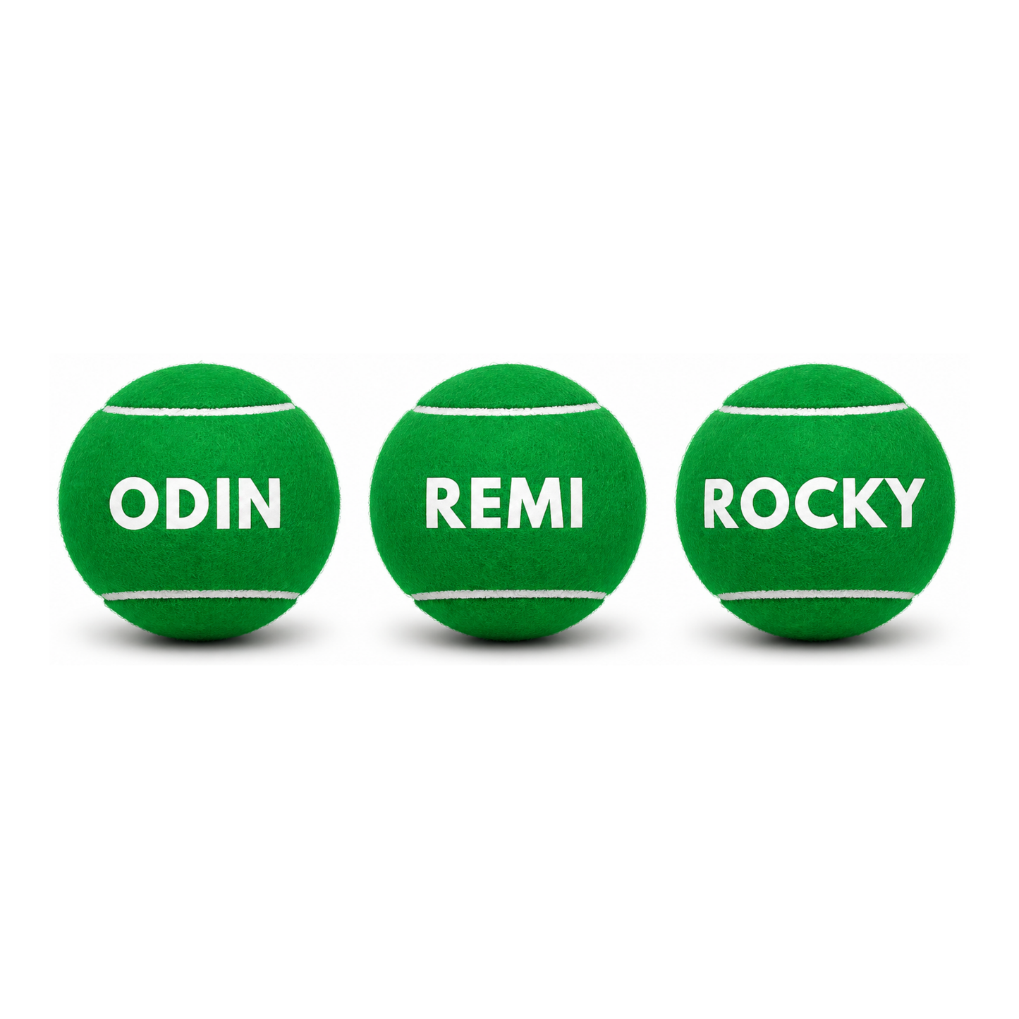 PERSONALIZED TENNIS BALLS