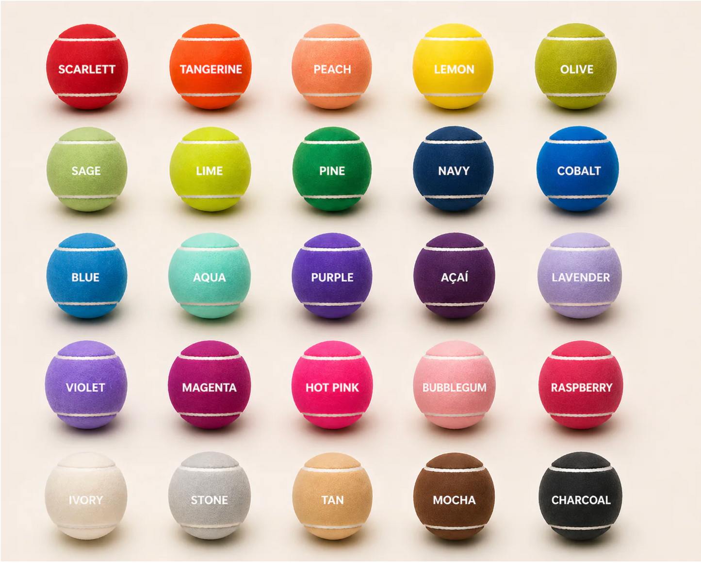PERSONALIZED TENNIS BALLS